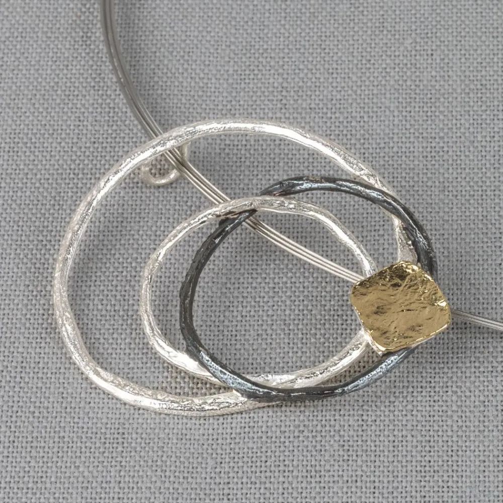 Jéh Jewels Touch Of Gold | Evergreens-Anhänger Hula Hoop
