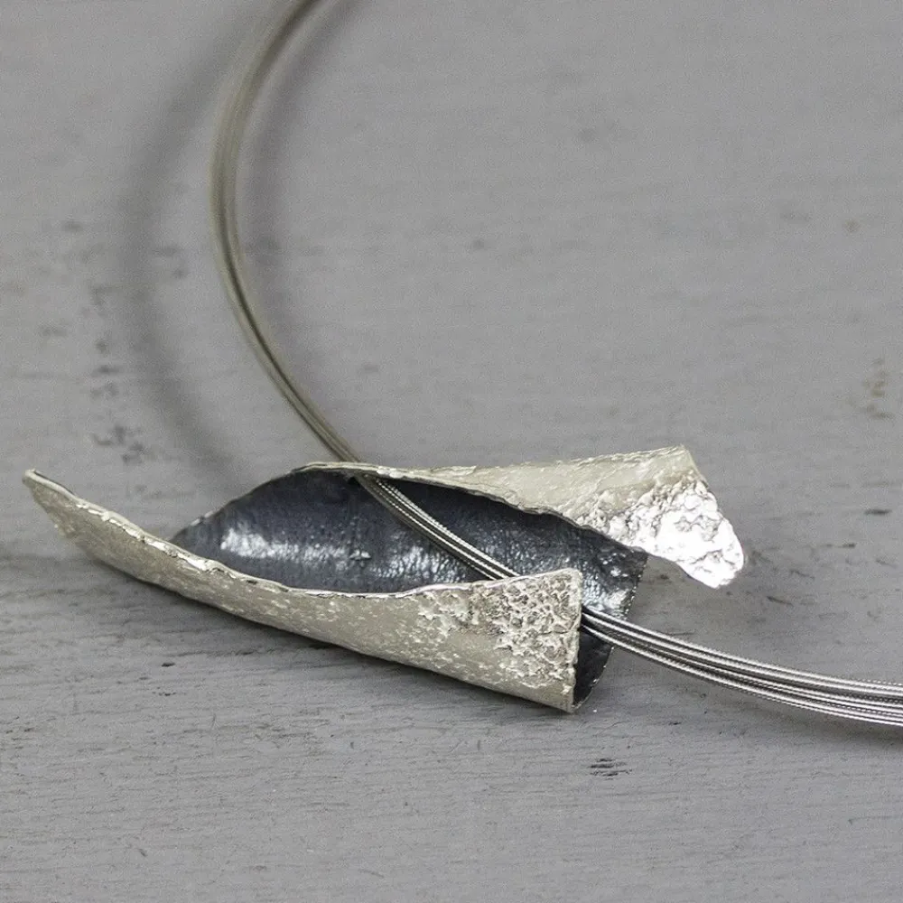 Jéh Jewels Silber-Hänger gefaltet