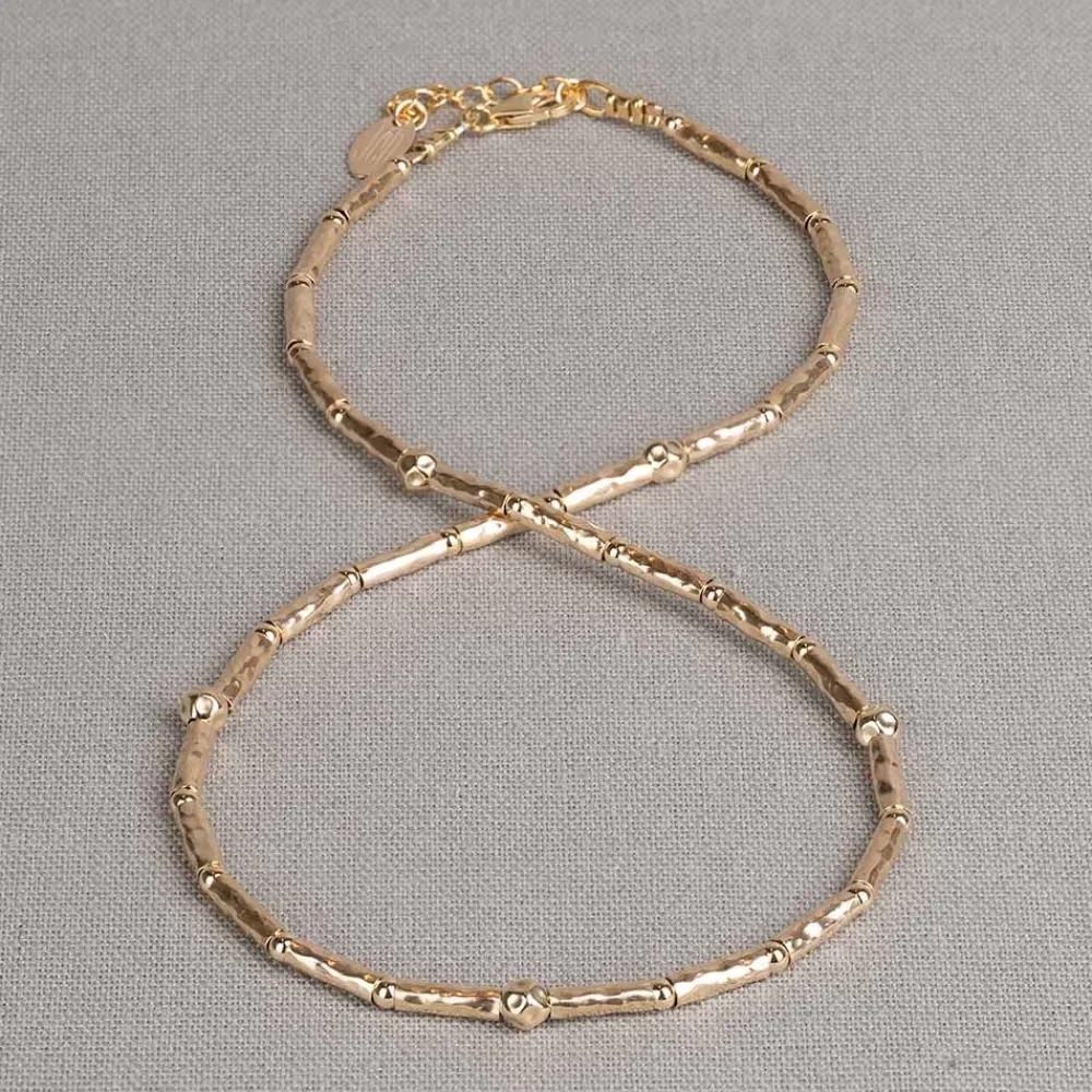 Jéh Jewels Touch Of Gold | Tubes-Kettenröhrchen Goldfilled
