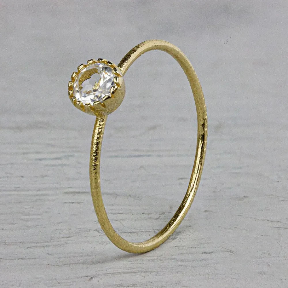 Jéh Jewels N.o.o.r. & 14 Carat-N.O.O.R. | Ring Weiße Topas-Blume
