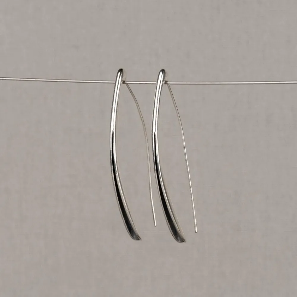 Jéh Jewels Silver | Ohrhänger-Ohrring Silber Oxy Split