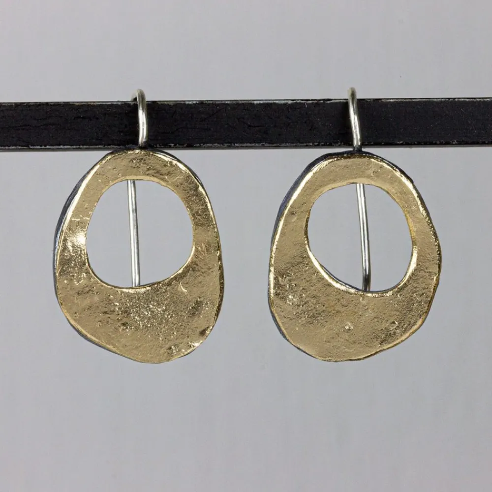 Jéh Jewels Touch Of Gold | Ohrhänger-Ohrringe links und rechts