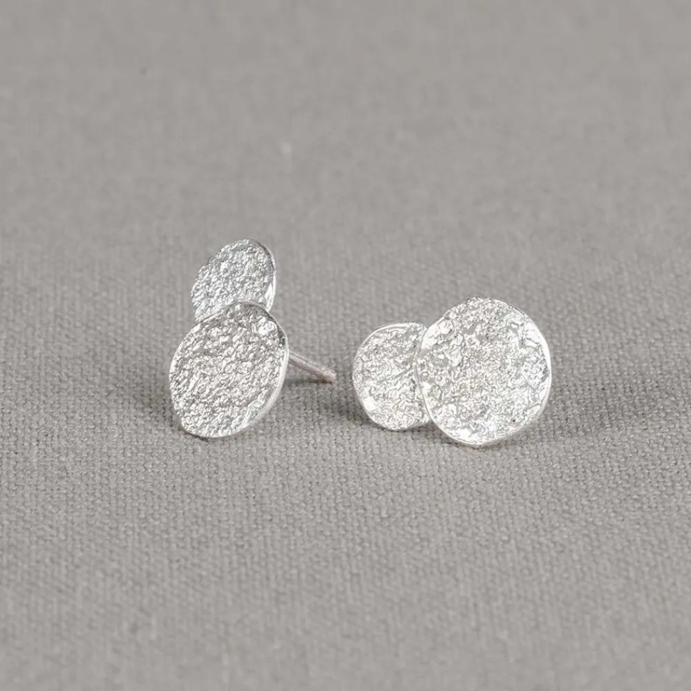 Jéh Jewels Silver | Lang Ohrstecker-Ohrstecker Wolken silber