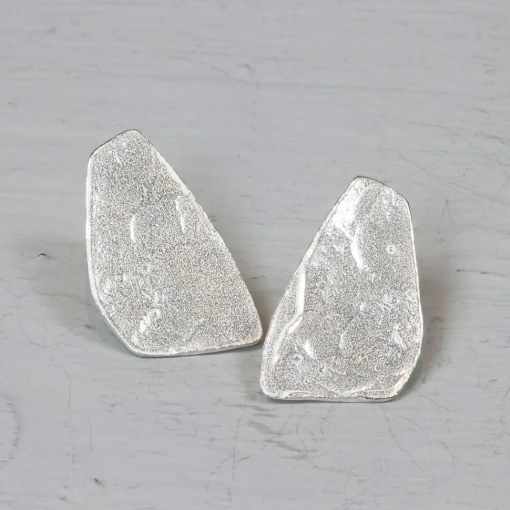 Jéh Jewels Silver | Lang Ohrstecker-Oorbellen zilver