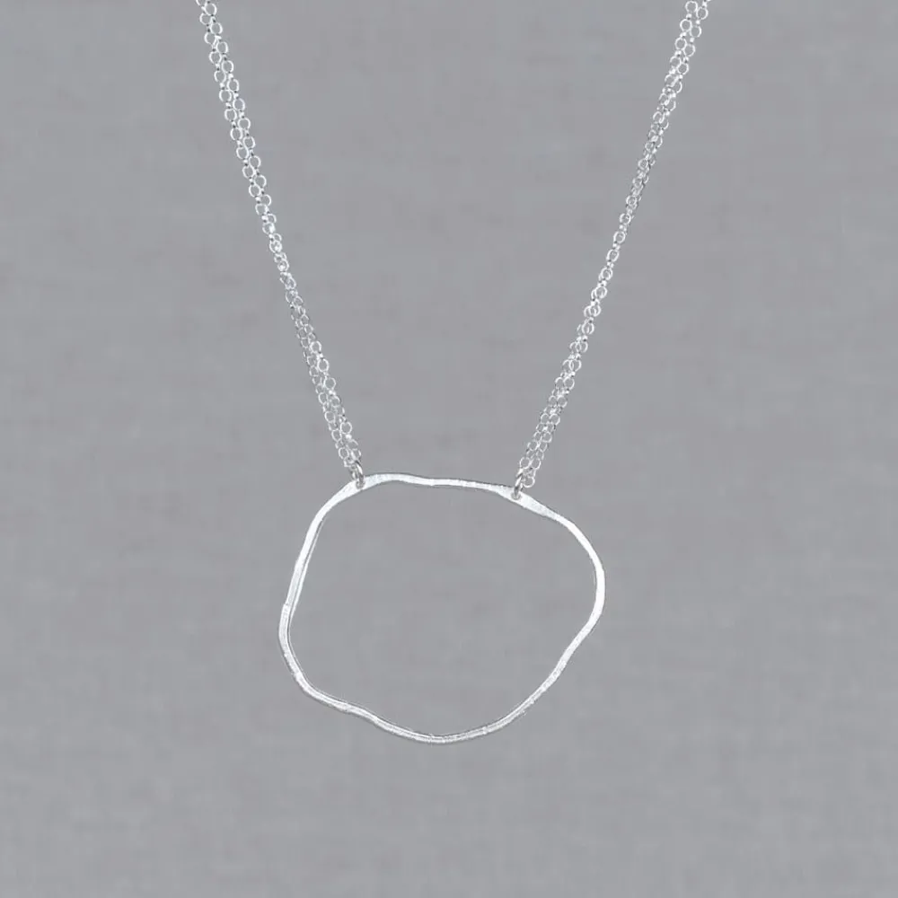 Jéh Jewels Silver | Fine Line-Organische Kreiskette