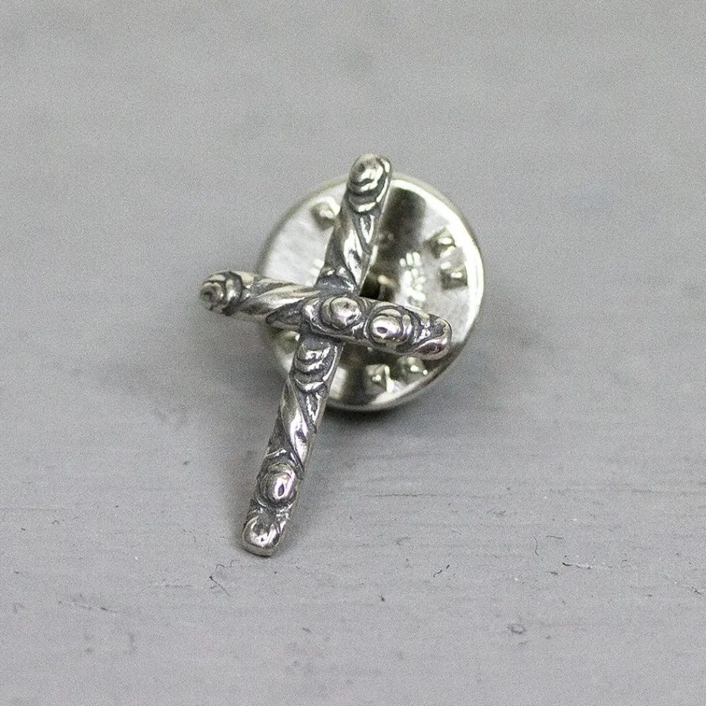 Jéh Jewels Icons-Pinny Cross Silber Oxy