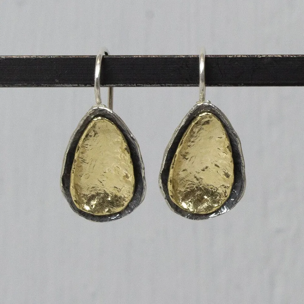 Jéh Jewels Evergreens | Touch Of Gold-Tropfen ohrringe